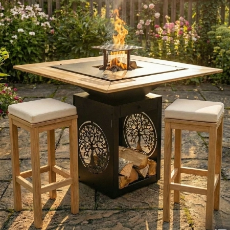 Τζάκια Μπάρμπεκιου Εξωτερικού Χώρου BBQ-Fireplace-Grand-Transformer-Cube-75-(High)-10