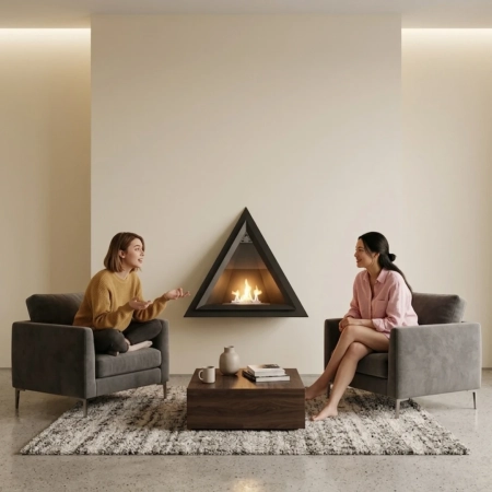 Τζάκια Βιοαιθανόλης Βιοτζάκι Trigon Flat (4)